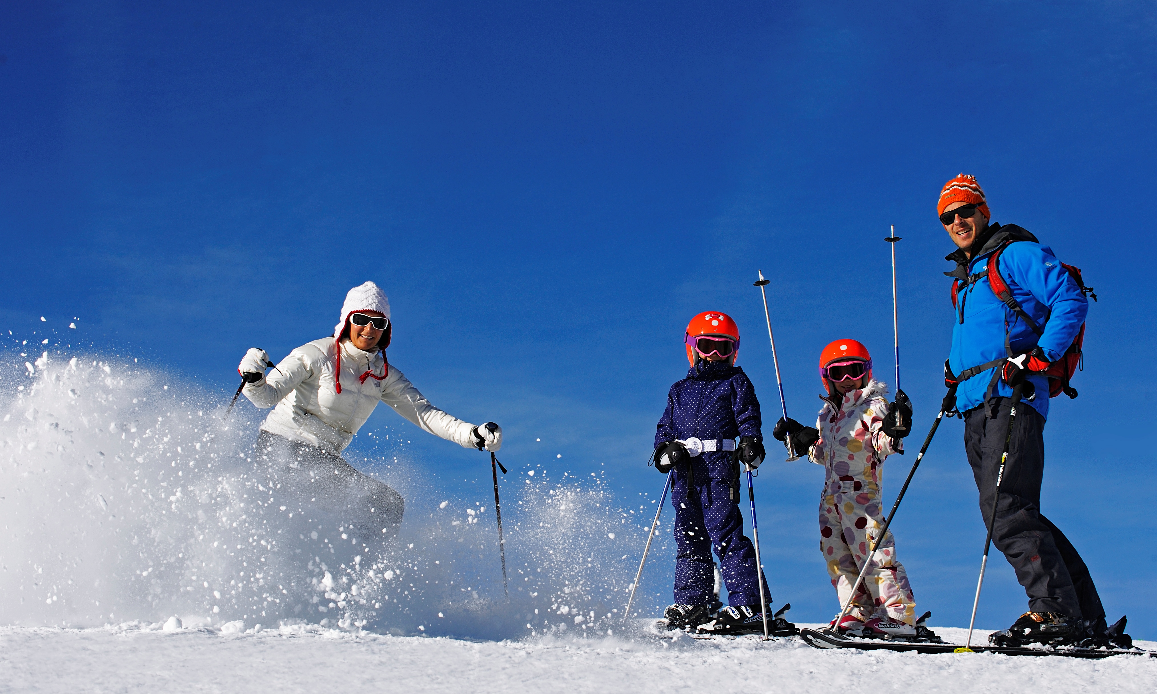 Apprendre à skier à La Plagne