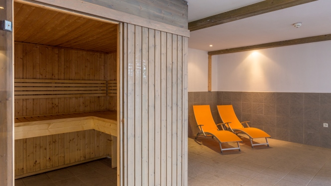 Espace bien-être avec sauna de l'hôtel le Vancouver